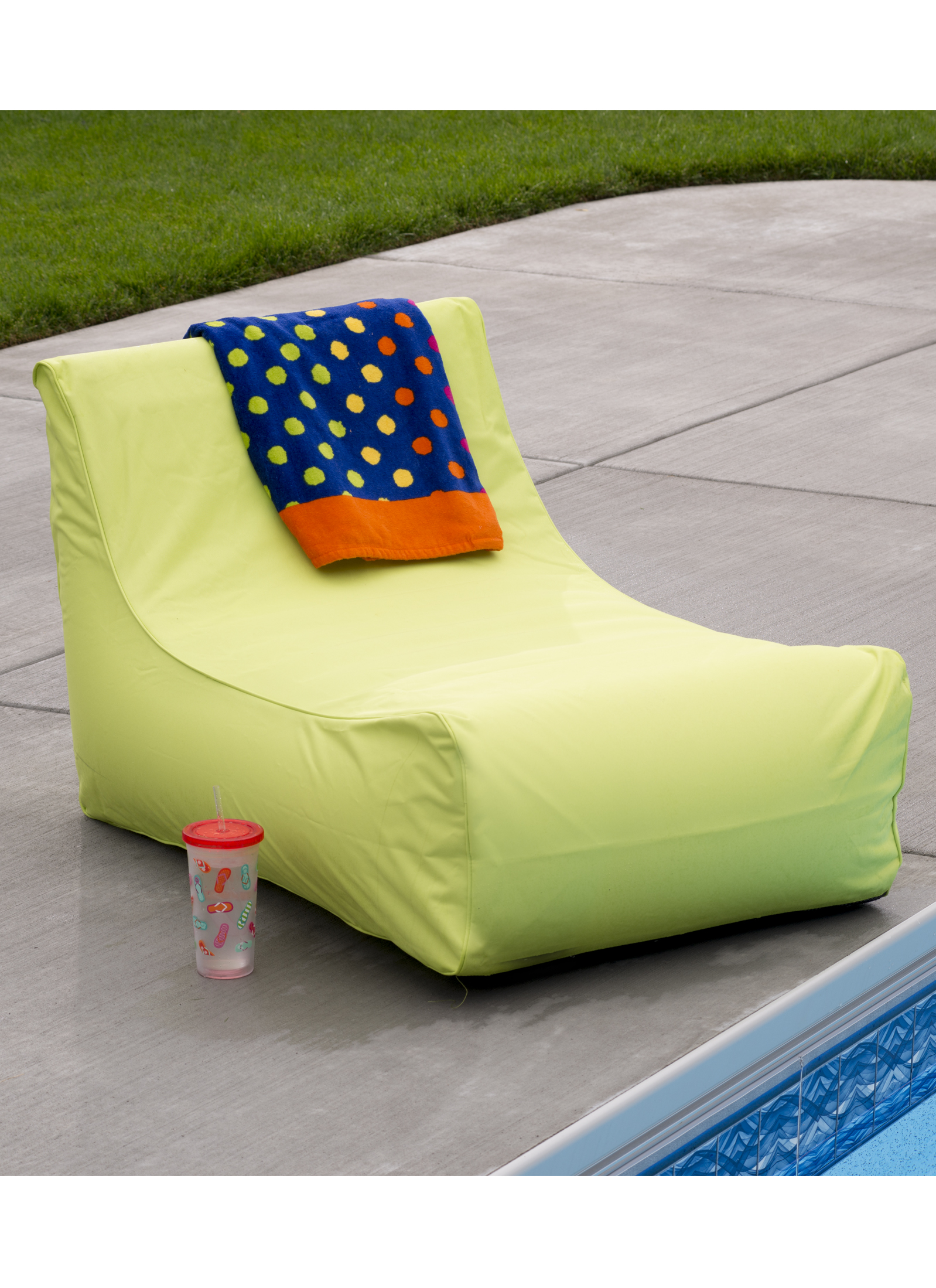 Aruba Inflatable Lounge Chair Lime - TOYS & GAMES